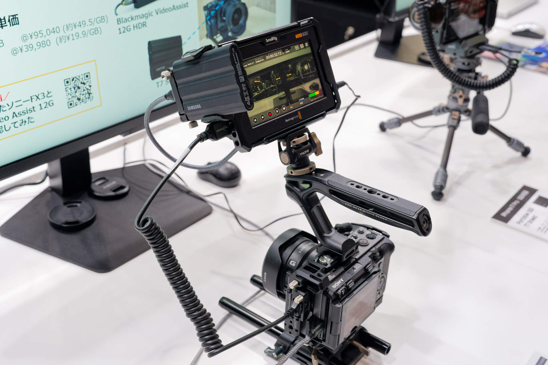 Portable SSD T7 ShieldをはじめPortable SSD T9は、iPhoneやソニーのシネマカメラFX30における安定した長時間のRAW動画撮影に貢献するという