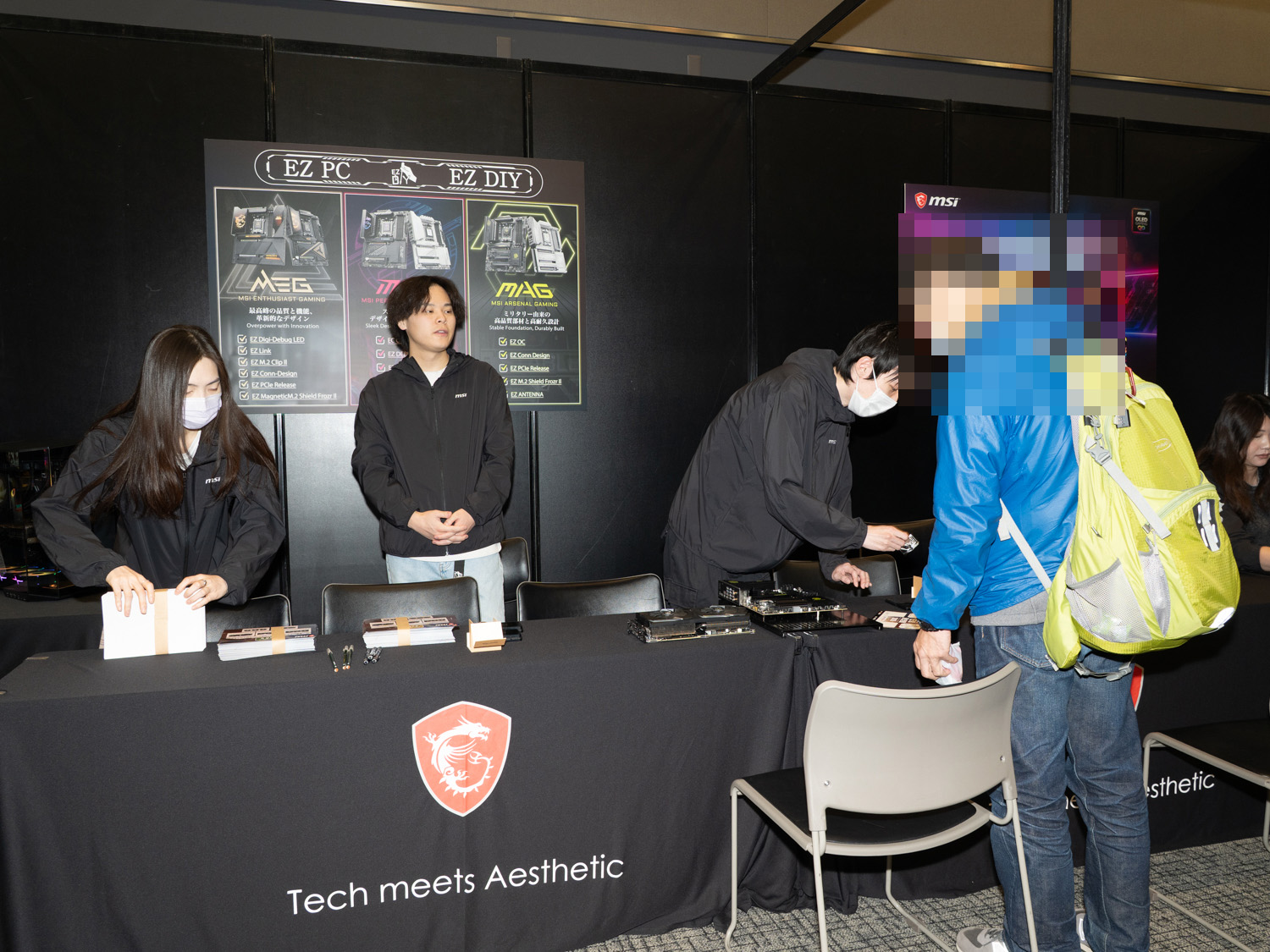 EZ DIYの体験コーナー