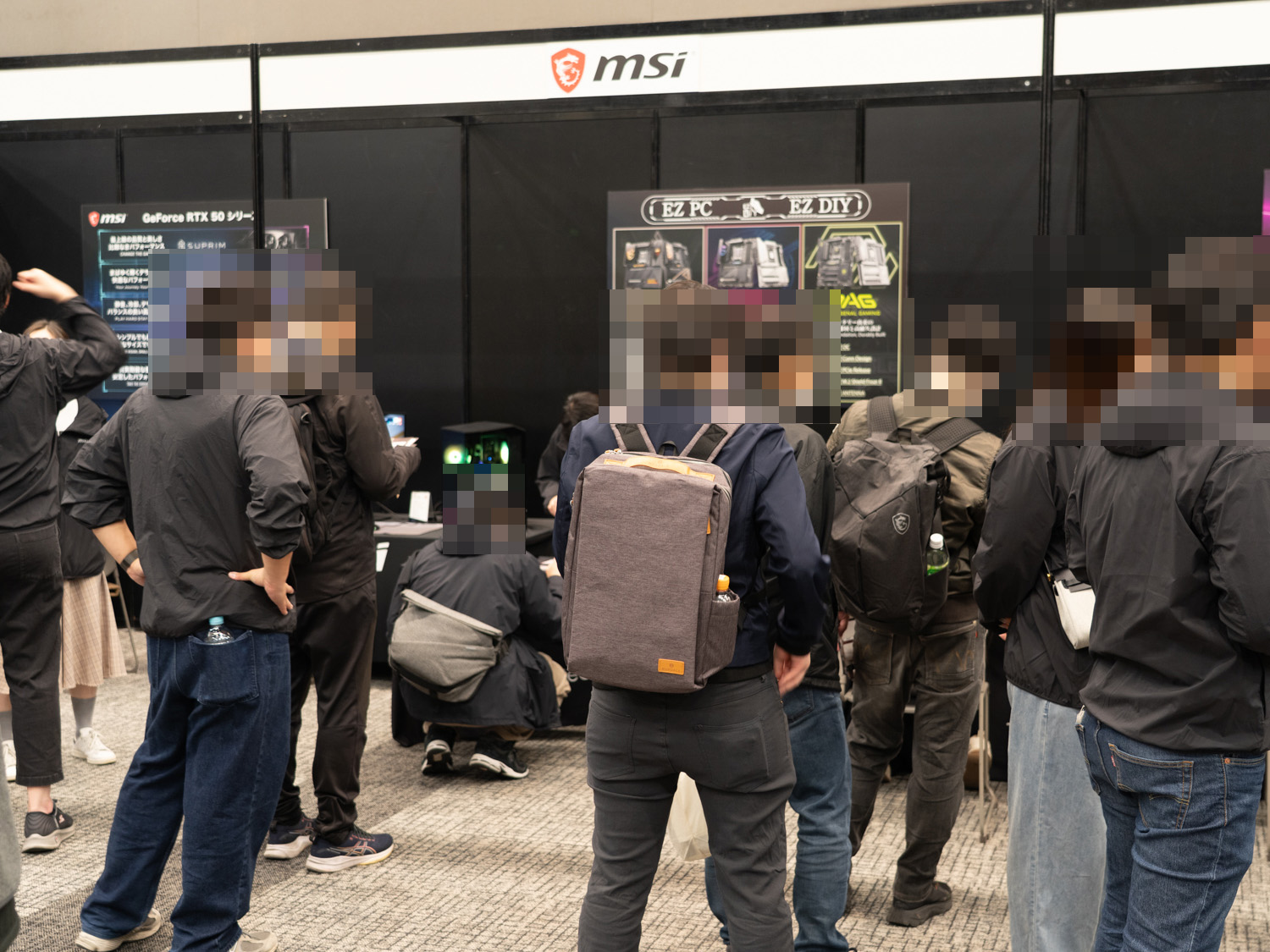 イベント後半に差し掛かると行列ができていた