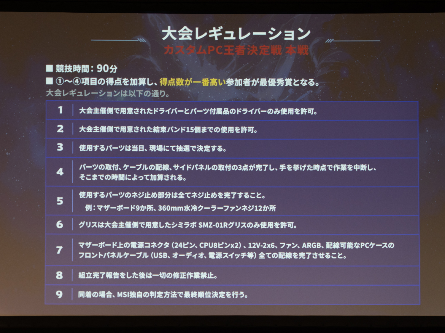 レギュレーションはインフルエンサー部門よりも厳しめ