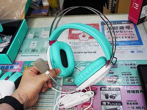 【新品】初音ミク × ASUS TUF GAMING コラボモデル　ヘッドセット 17808-1469-