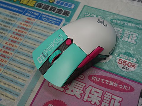 ASUS TUF Gaming×初音ミクコラボのゲーミングデバイス4製品が再入荷