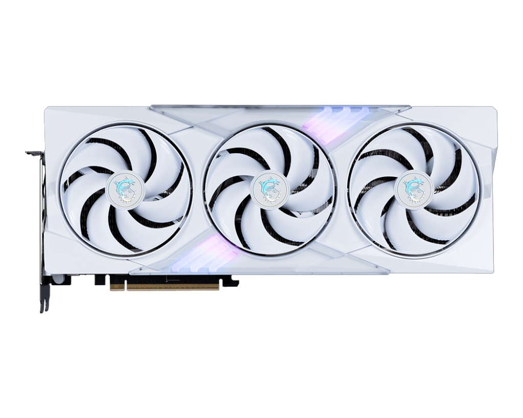 「GeForce RTX 5070 Ti 16G GAMING TRIO OC WHITE」。GAMINGシリーズはMSIの超定番だ。最近人気のホワイトモデルもラインナップ