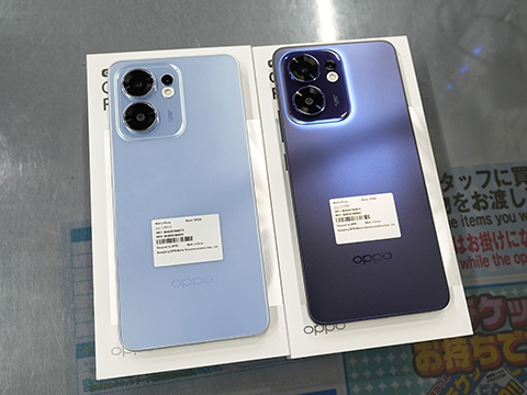 5G/おサイフケータイ対応スマホ「OPPO Reno13 A」が32,800円！未使用品