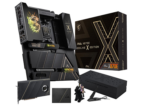 MSIの数量限定マザー「MEG X870E GODLIKE X EDITION」が登場、シリーズ