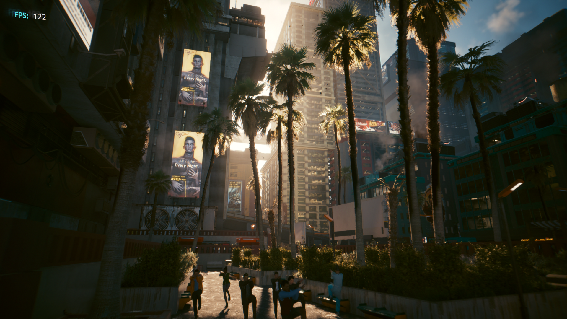 レイトレーシングオンの場合はDLSS Multi Frame Generation 2X(2倍)を併用して「レイトレーシング:中」あたりが狙える