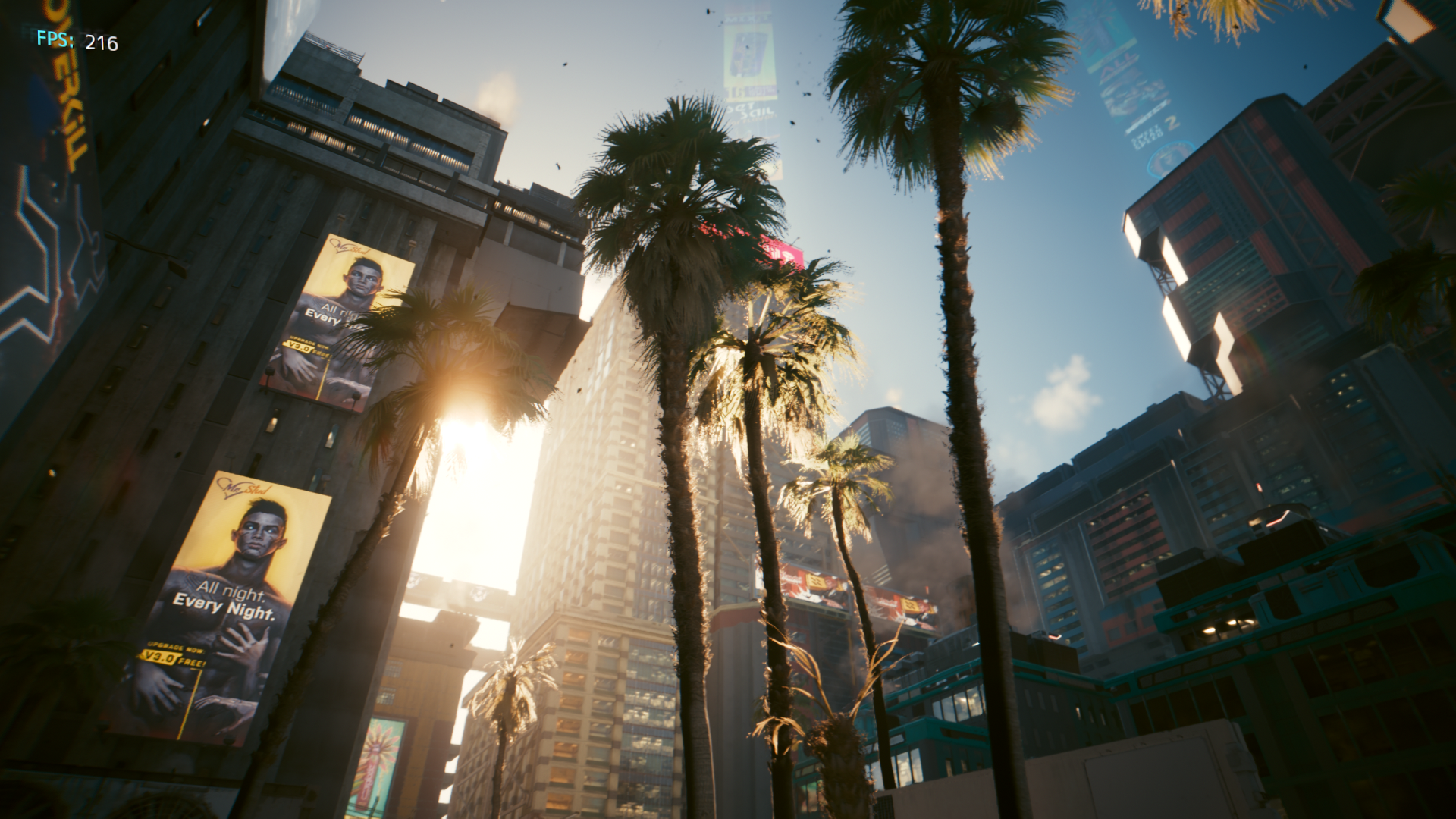 DLSS Multi Frame Generation 4X(4倍)設定なら、フルHD/「レイトレーシング:ウルトラ」で平均214.61fpsが達成可能