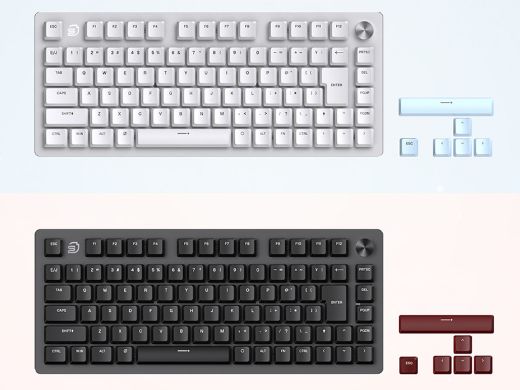 ロープロ設計の日本語ラピトリキーボード「STORIA Comet 75」 - AKIBA