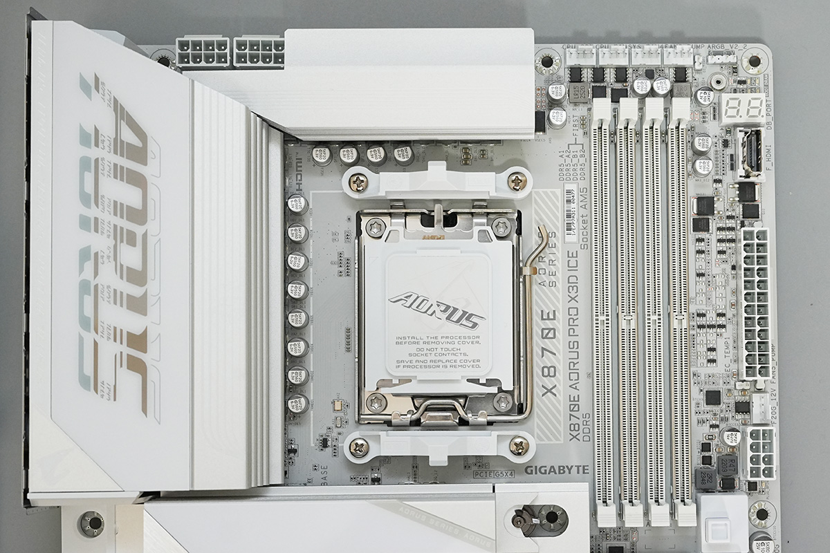 (新)X870E AORUS PRO X3D ICE