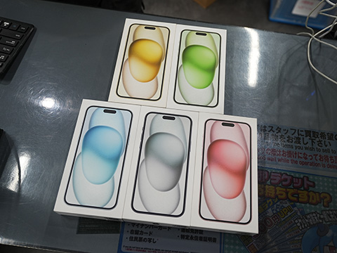 カナダ版「iPhone 15 Plus」が107,777円から！イオシスで未使用品