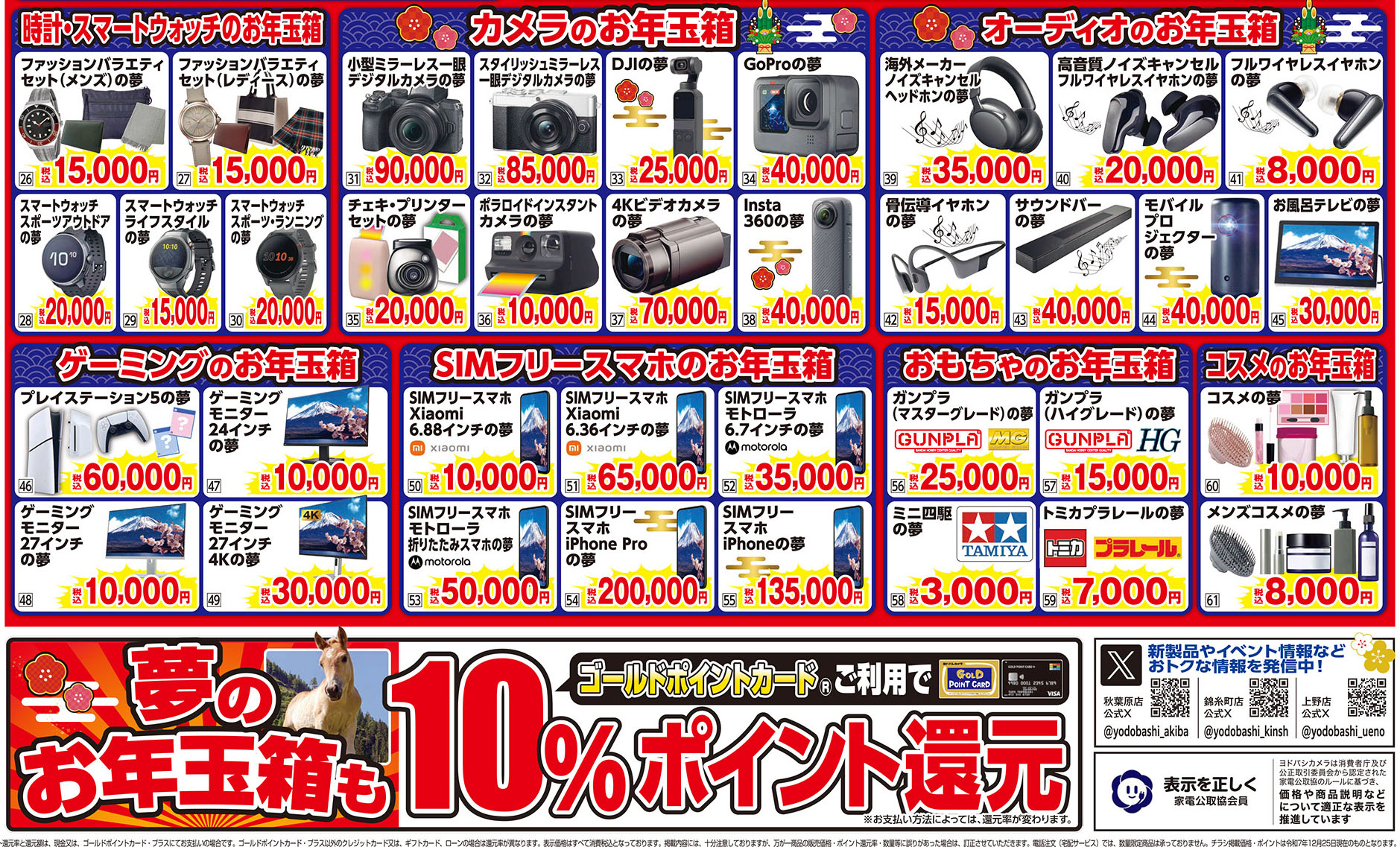 ヨドバシカメラマルチメディアAkibaのチラシ