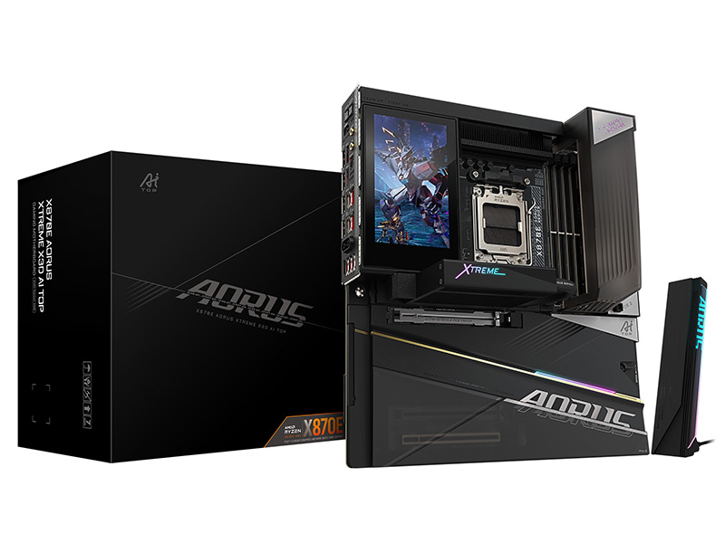 「X870E AORUS XTREME X3D AI TOP」