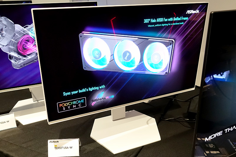 27インチ4K QD-OLEDパネル搭載のTCO27USA-W