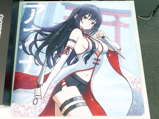 Gamesenseのコラボモデルゲーミングマウスパッド「Asuka Radar」が店頭