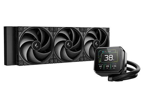 3.4型液晶搭載の水冷クーラー「SPARTACUS 360」がDeepCoolから - AKIBA