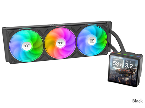 3.95型液晶搭載の水冷クーラー「TH360 V3 Ultra ARGB Sync」が