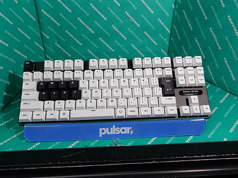 Pulsarのラピトリ対応テンキーレスキーボード「PCMK 3 HE TKL」が発売