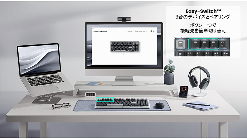 Logi BoltとBluetoothに対応