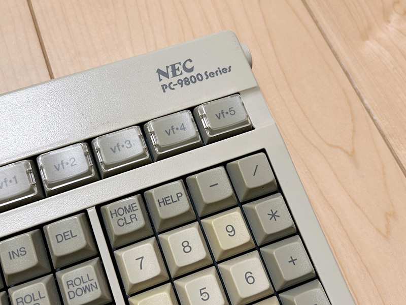 上からPC-9801RA2/RX2付属モデル、PC-9801RA21/RX21付属モデル、PC-9801EX2/ES2付属モデルです。