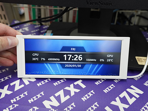 Thermalrightの6.86型ディスプレイ「Trofeo Vision LCD」が登場