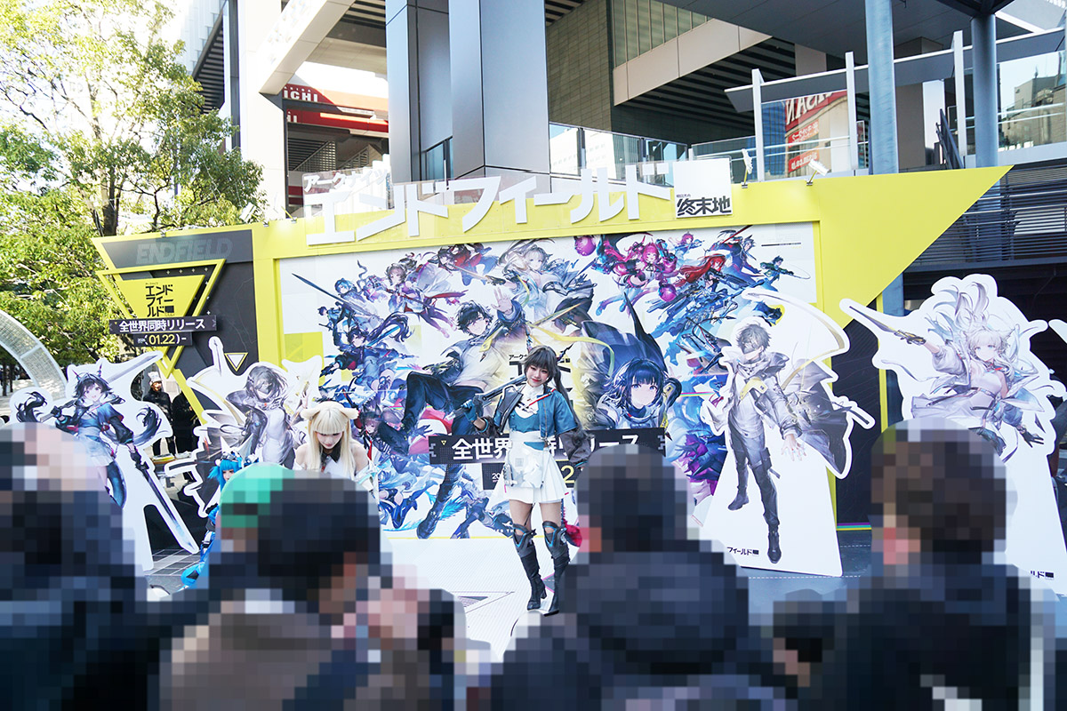 秋葉原UDX サボニウス広場(1月24日撮影)