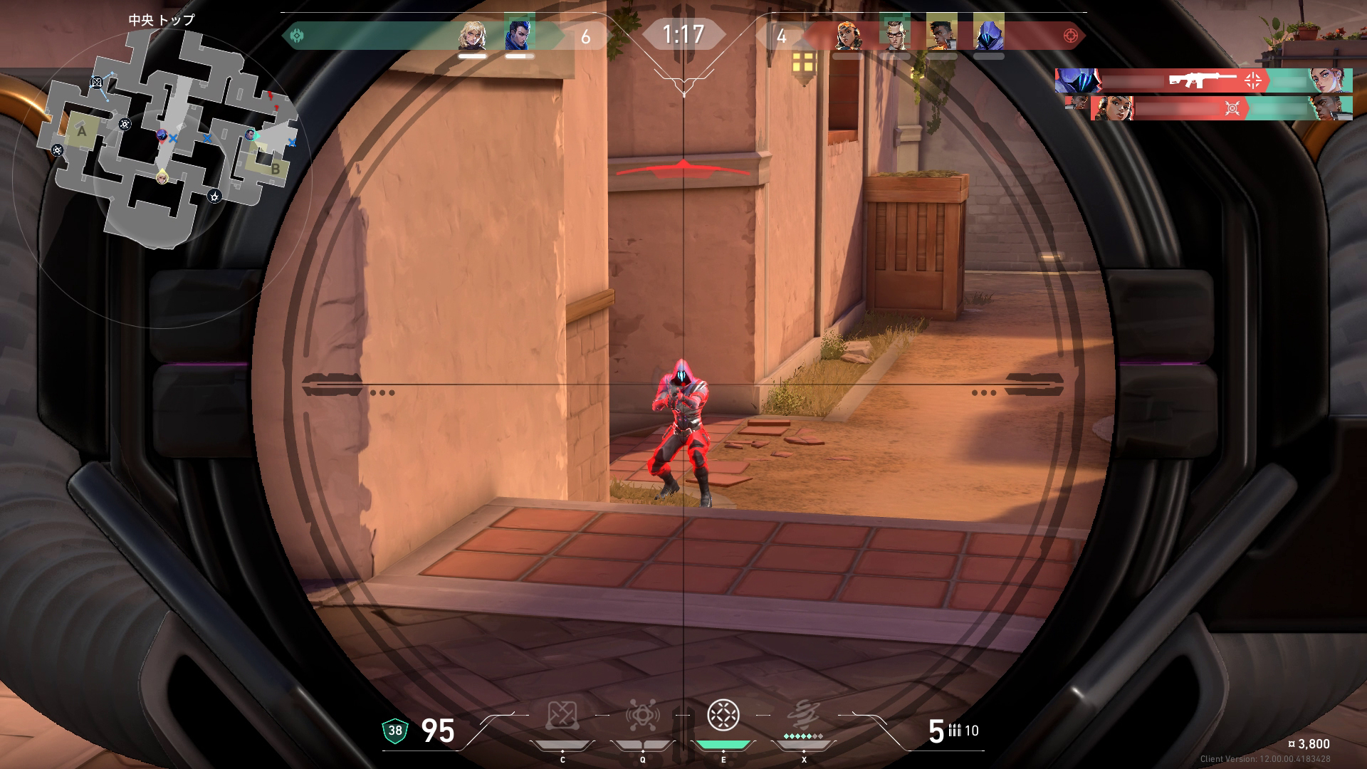 スナイパーライフルでじっくり狙う際も、マウスのホールド感が良いのでどっしりと構えられる