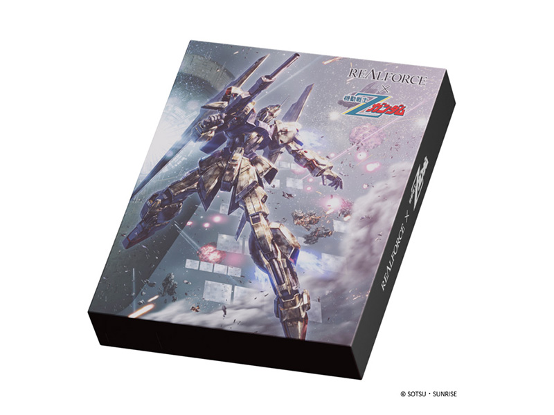 「REALFORCE × 機動戦士Zガンダム GX1 Plus Keyboard 百式モデル」