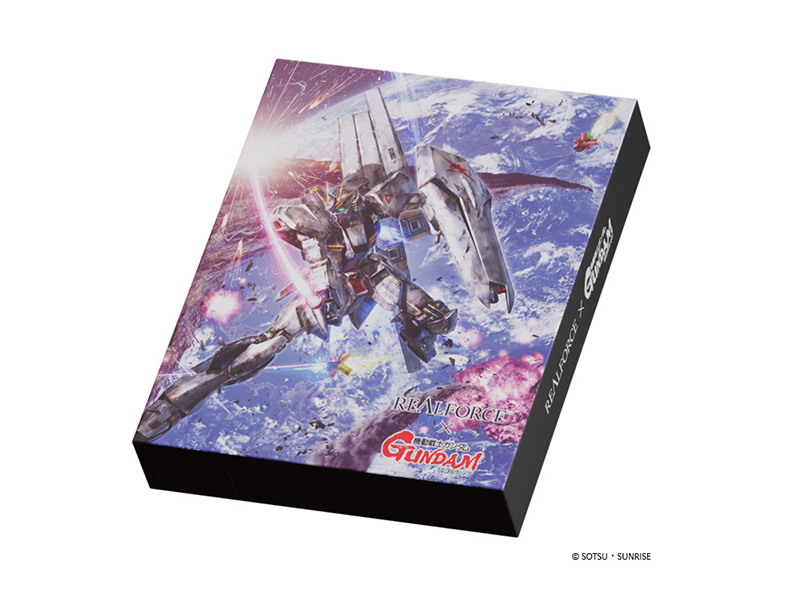 「REALFORCE × 機動戦士ガンダム 逆襲のシャア GX1 Plus Keyboard vガンダムモデル」