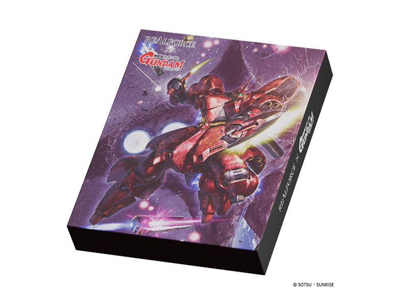 「REALFORCE × 機動戦士ガンダム 逆襲のシャア GX1 Plus Keyboard サザビーモデル」