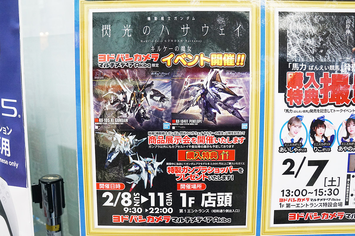 ヨドバシカメラマルチメディアAkiba(2月7日撮影)