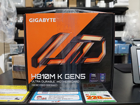 GIGABYTEのCore Ultraマザー「H810M K GEN5」 - AKIBA PC Hotline!