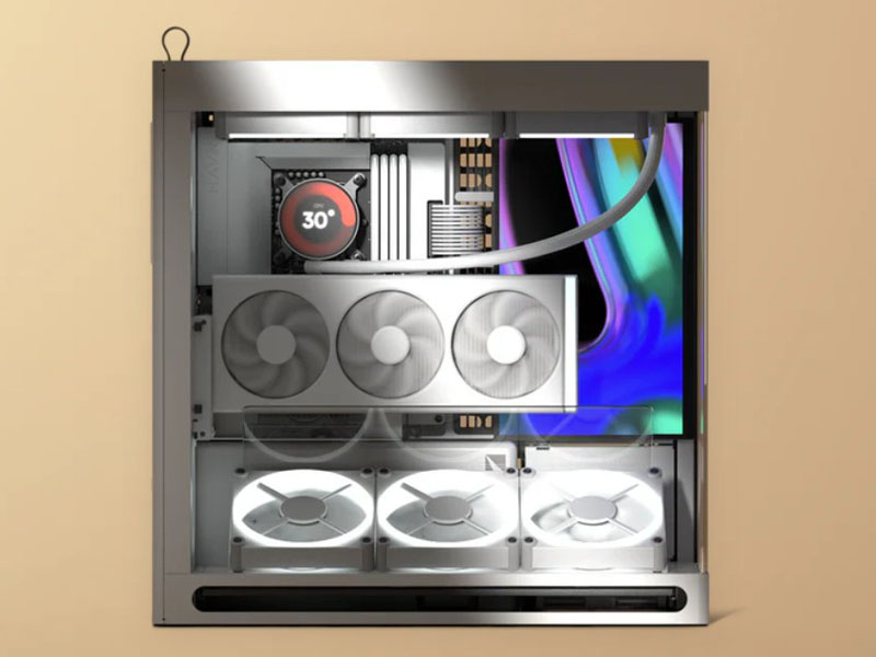 ディスプレイを設置したイメージ