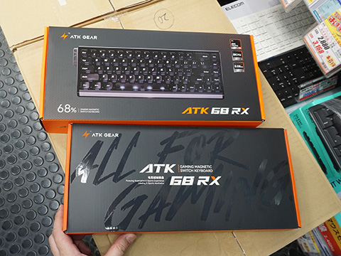 8Kポーリングレート対応の65%ゲーミングキーボード「ATK 68 RX」が発売 8Kポーリングレート対応の65%ゲーミングキーボード「ATK 68 RX」が発売
