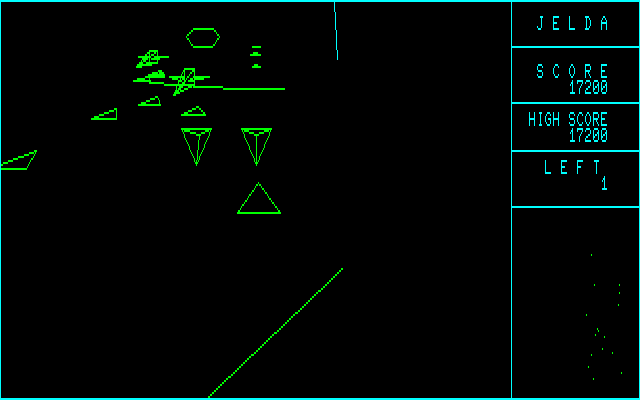 地上物の中には、ものすごい勢いで弾を吐いてくるものも。先手を取り損なって破壊できないと、画面外に消えても弾を撃たれることがあるので、出現即撃破が基本となります。