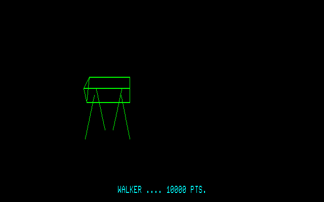 『ゼビウス』に無敵のキャラクター・バキュラが登場したことで、似たような無敵キャラがさまざまなシューティングゲームに現れますが、本作にも六角形のヘキサという破壊不能キャラが出てきます。バキュラと違い、斜めに飛んでくるものもいるので油断は禁物。他の登場キャラは、ゲームを始めずにデモ画面を見ていると紹介してくれます。