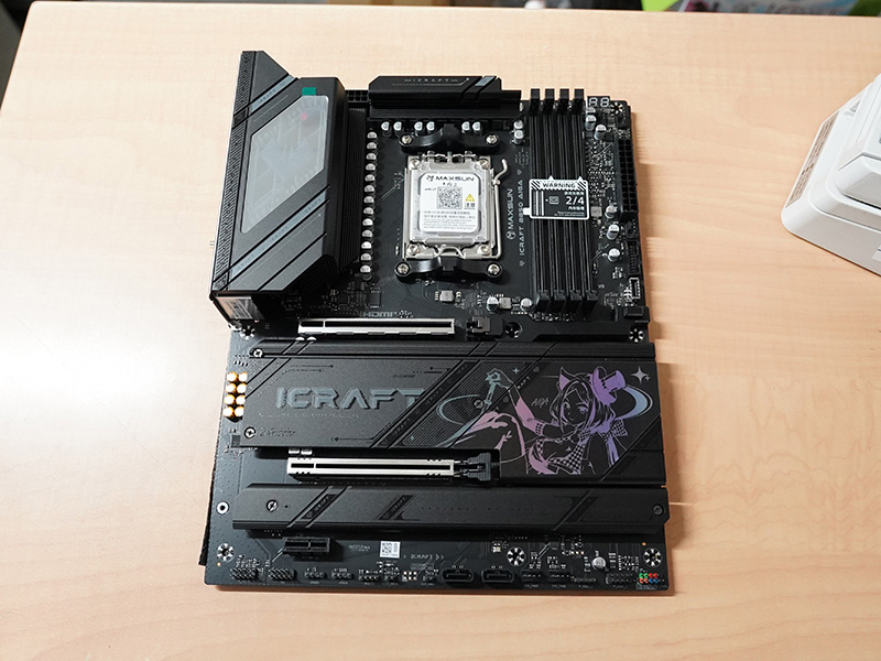 「MAXSUN MS-iCraft B850 AIGA」