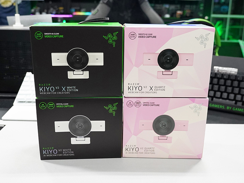 「Razer Kiyo V2」と「Razer Kiyo V2 X」