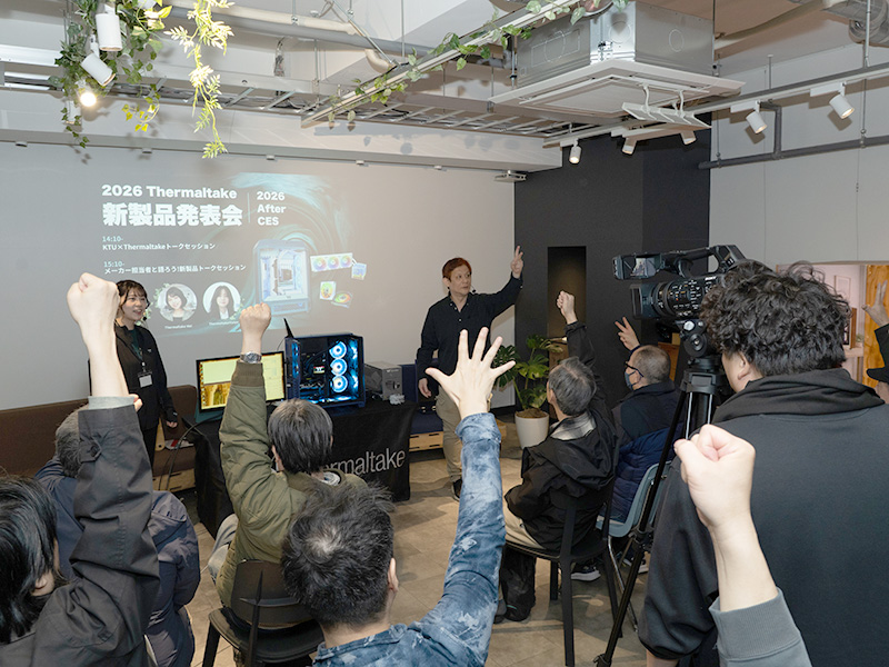 電源ユニットなどが当たるじゃんけん大会も実施