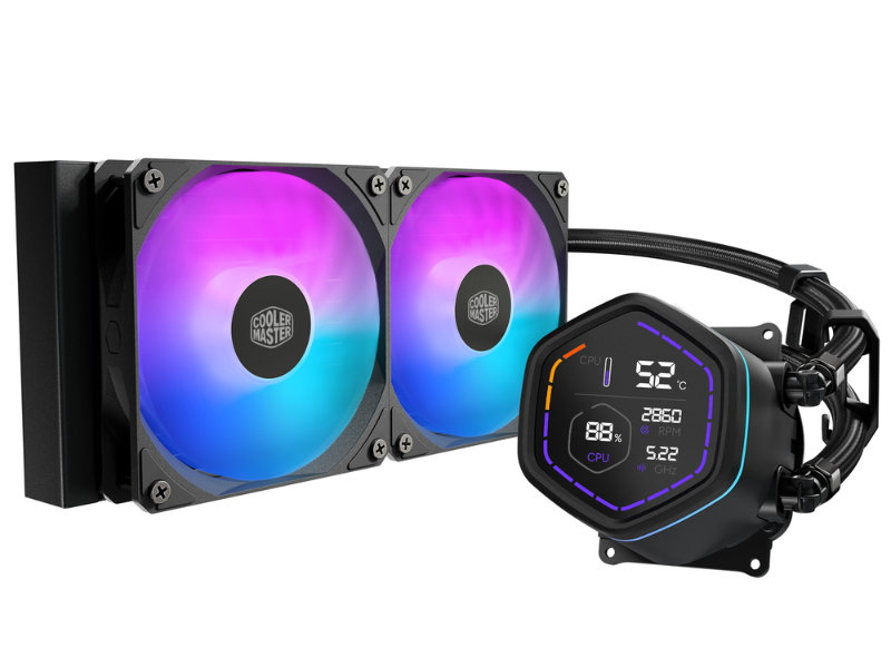 「MasterLiquid Core Nex Digital 240 Black」