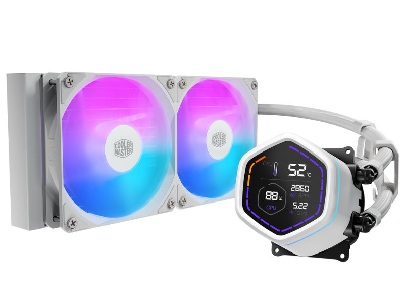 「MasterLiquid Core Nex Digital 240 White」