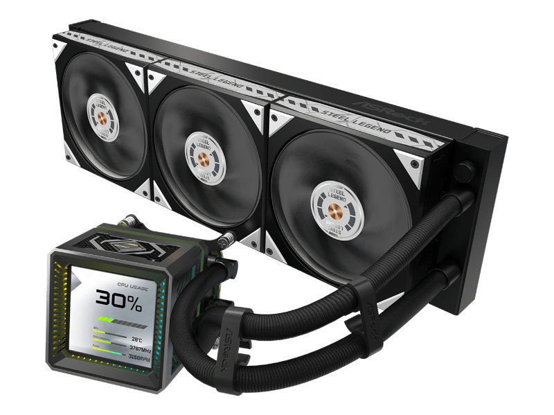 「Steel Legend DARK 360 LCD」