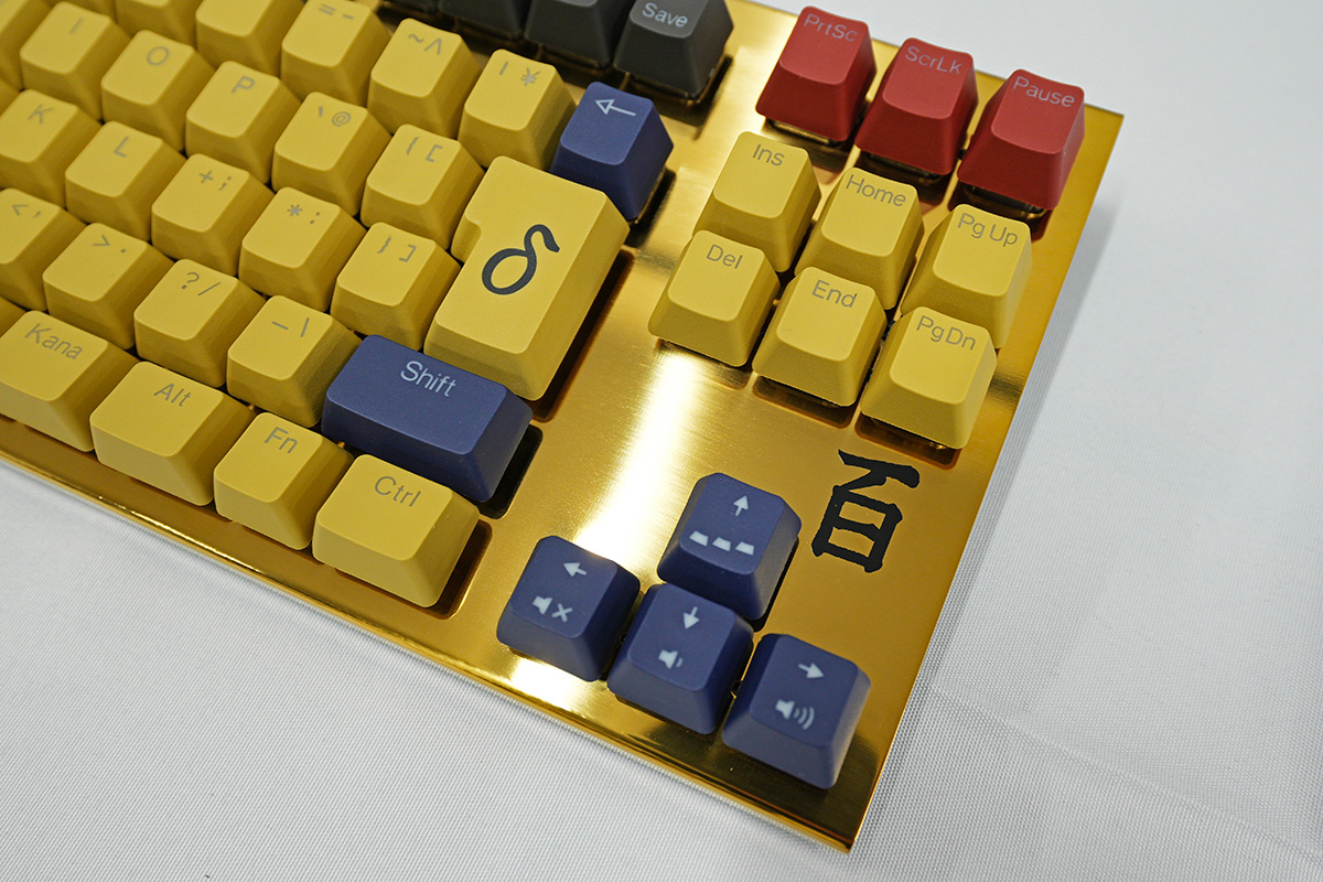 REALFORCE × 機動戦士Zガンダム GX1 Plus Keyboard 百式モデル