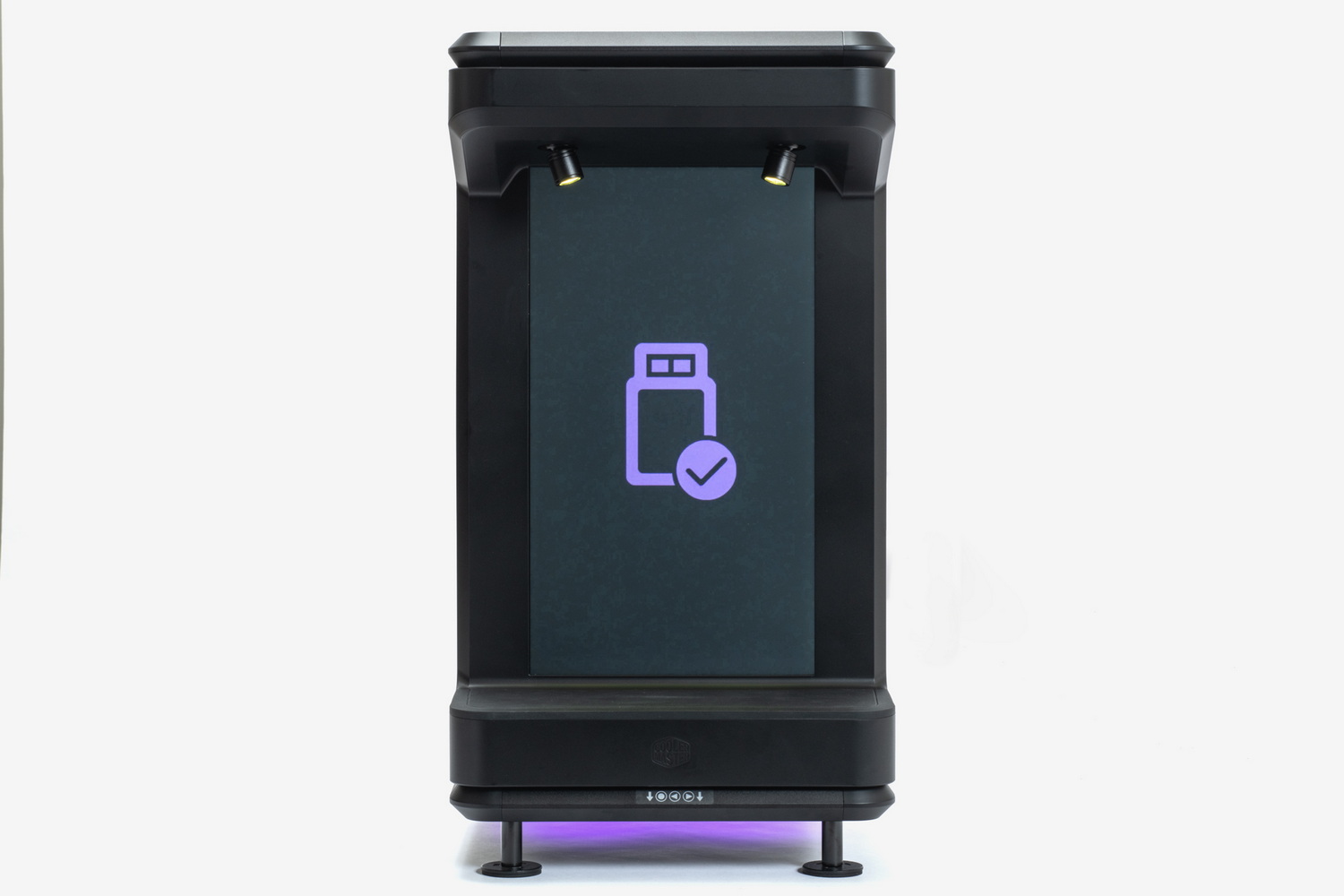 Access Mode。ケース内のメモリをWindowsにUSBストレージとしてマウントする