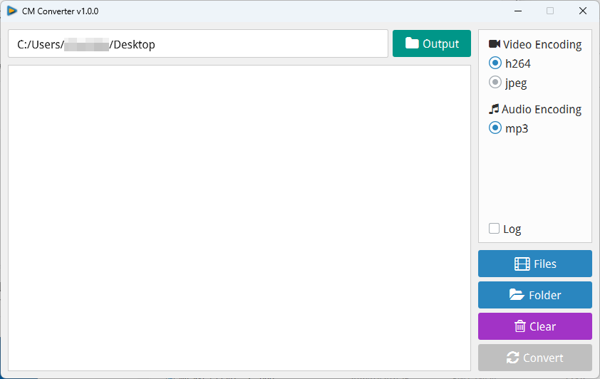 Playback Modeに表示できるデータに変換するのに使える「CM Converter」が付属。「TOOL」フォルダー内にインストーラーが収録されている