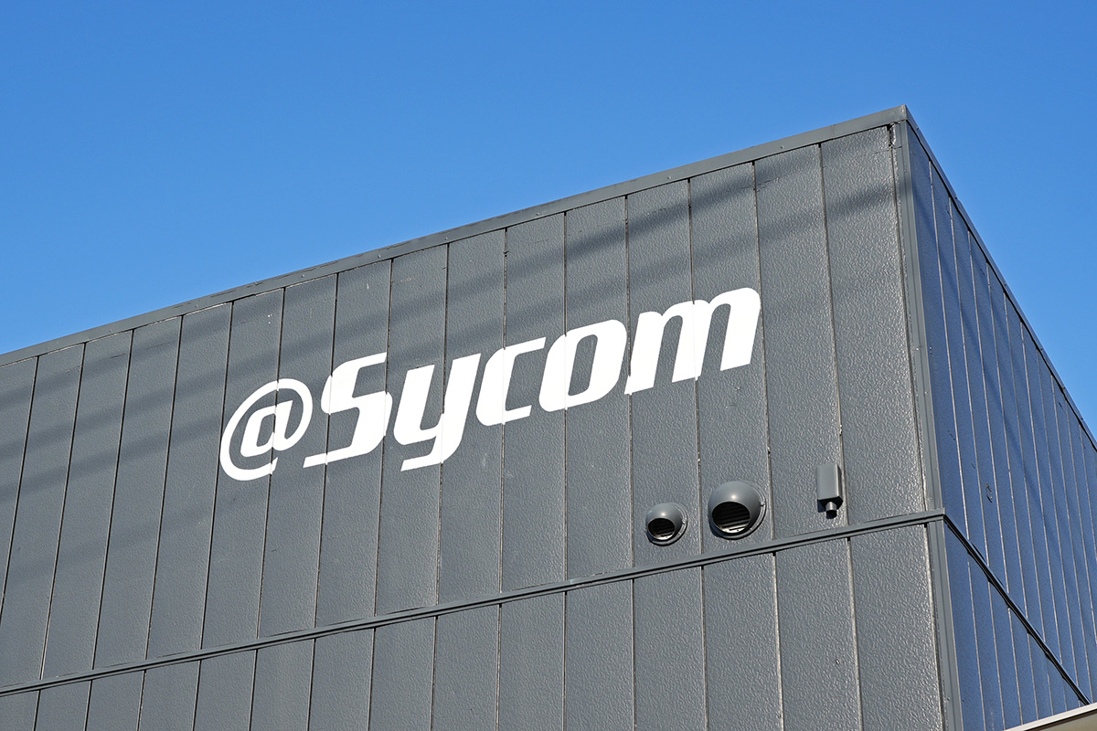 埼玉県八潮市にあるサイコムの本社