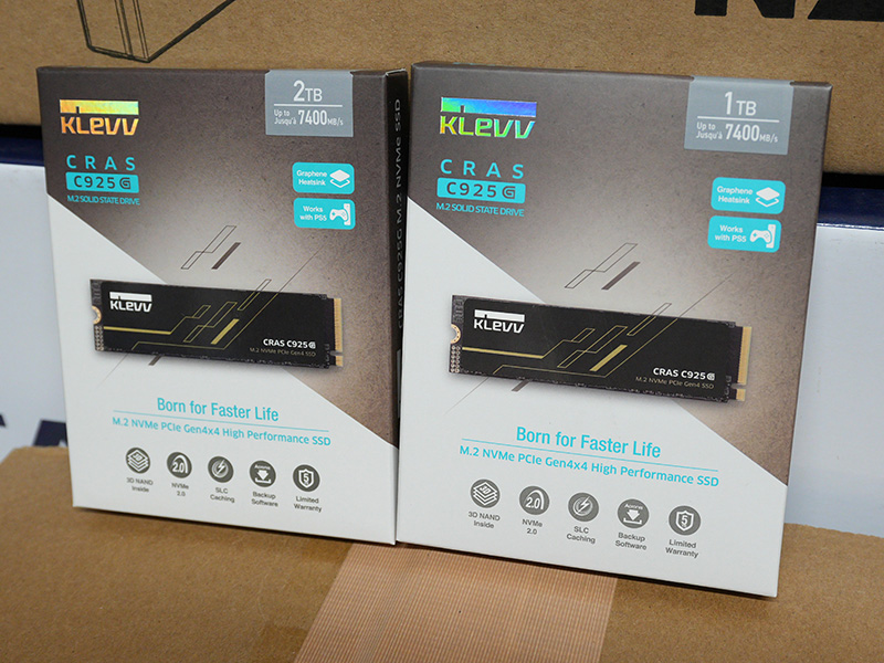 KLEVV「CRAS C925G」が販売開始