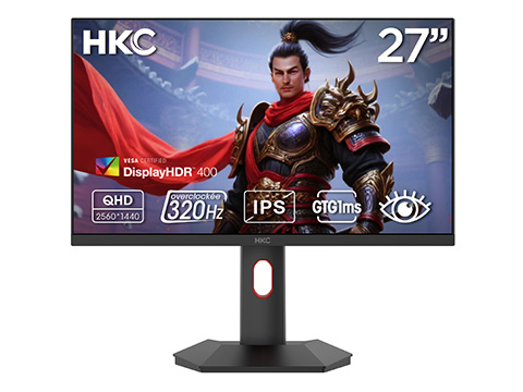 HKCのゲーミングモニターをソフマップが取り扱い開始。27型/320Hz/WQHD