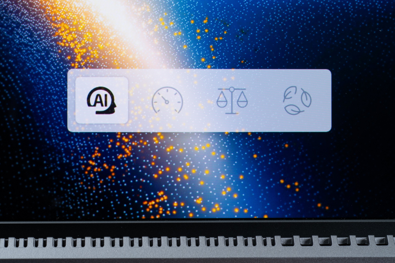 動作モードはF7キーで切り換えられる。どのモードが選択されているかは画面に表示される