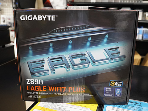 Intel Z890マザー「Z890 EAGLE WIFI7 PLUS」がGIGABYTEから - AKIBA PC