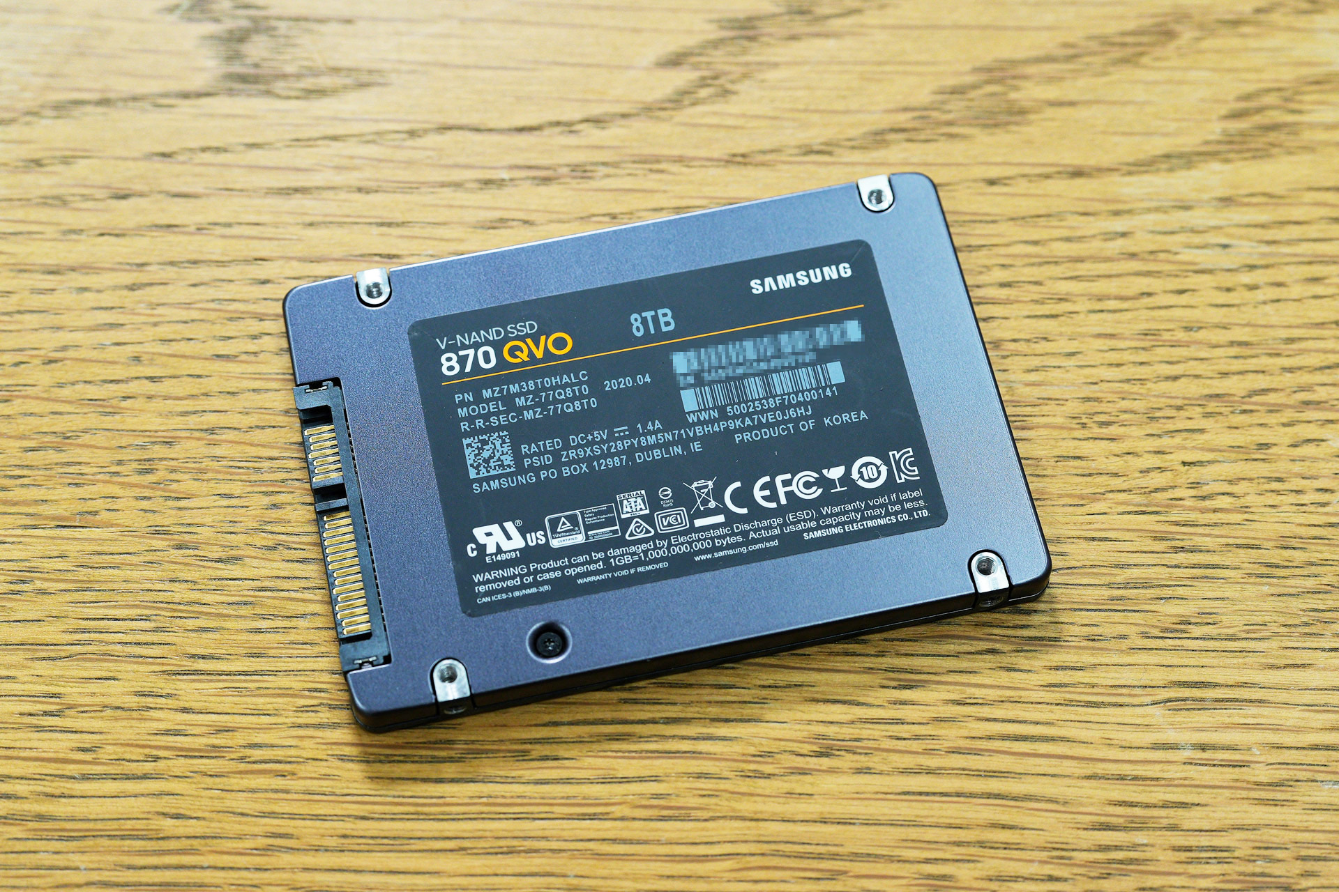 Samsung 870 QVO 8TB(SATA)